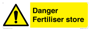 Danger Fertiliser store